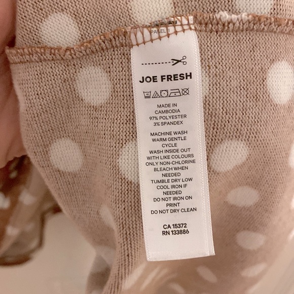 Size 1X Joe Fresh X Jillian Harris Peplum Sweater - Picture 4 of 4